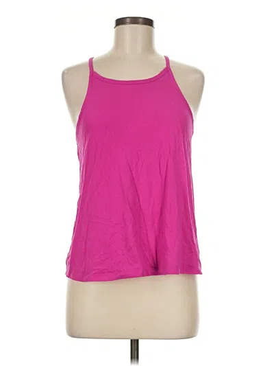 Pre-owned Old Navy Tank Top Pink Halter Neckline Tops