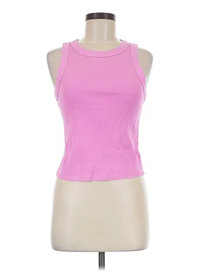 Pre-owned Old Navy Tank Top Pink Halter Neckline Tops