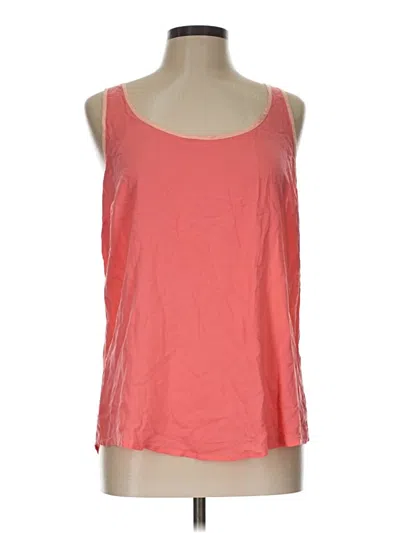 Pre-owned Old Navy Tank Top Pink Square Neckline Tops