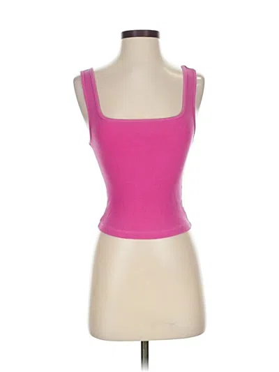 Pre-owned Old Navy Tank Top Pink Strapless Neckline Tops