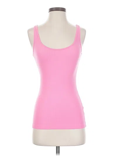 Pre-owned Old Navy Tank Top Pink Strapless Neckline Tops