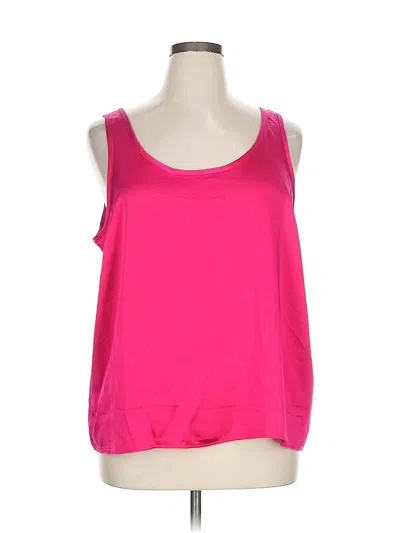Pre-owned Old Navy Tank Top Pink Strapless Neckline Tops