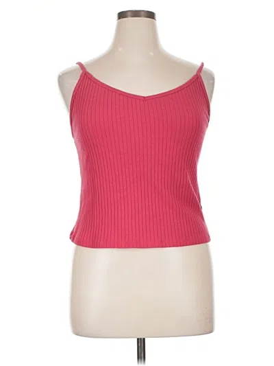Pre-owned Old Navy Tank Top Pink Strapless Neckline Tops