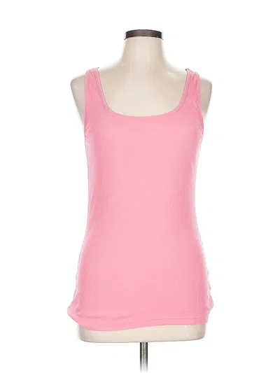 Pre-owned Old Navy Tank Top Pink Sweetheart Neckline Tops