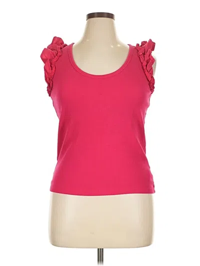 Pre-owned Old Navy Tank Top Pink Sweetheart Neckline Tops