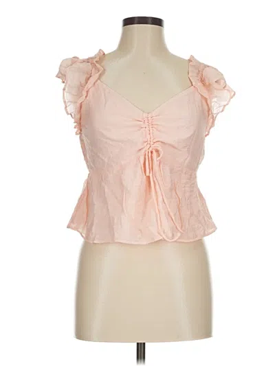 Pre-owned Old Navy Tank Top Pink Sweetheart Neckline Tops
