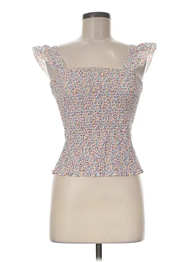 Pre-owned Old Navy Tank Top Pink Sweetheart Neckline Tops