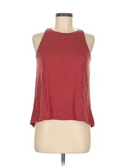 Pre-owned Old Navy Tank Top Red Halter Neckline Tops
