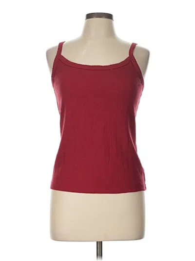 Pre-owned Old Navy Tank Top Red Halter Neckline Tops