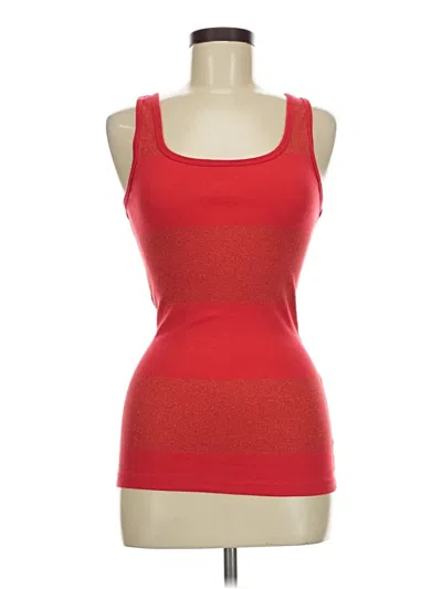 Pre-owned Old Navy Tank Top Red Square Neckline Tops