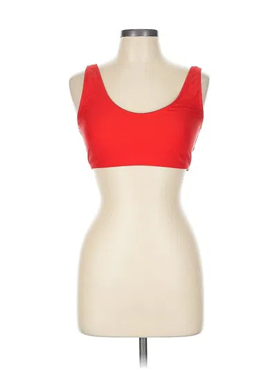 Pre-owned Old Navy Tank Top Red Strapless Neckline Tops