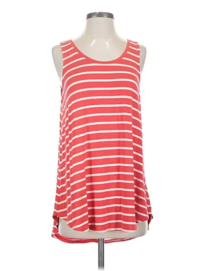 Pre-owned Old Navy Tank Top Red Strapless Neckline Tops