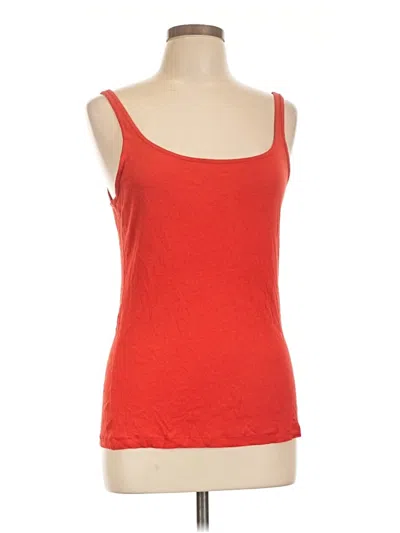 Pre-owned Old Navy Tank Top Red Strapless Neckline Tops