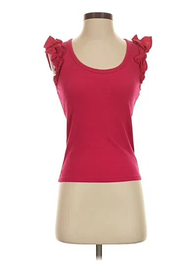 Pre-owned Old Navy Tank Top Red Sweetheart Neckline Tops