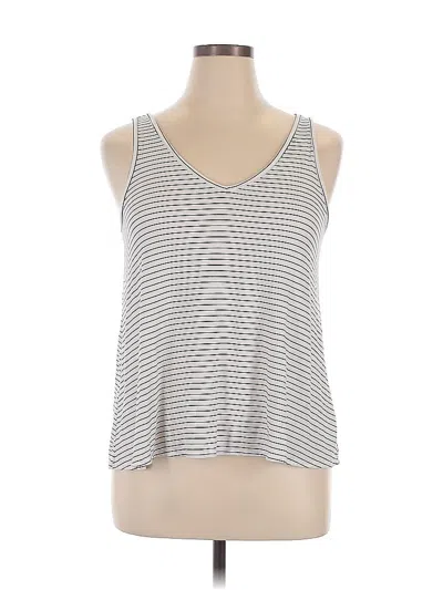 Pre-owned Old Navy Tank Top Silver Halter Neckline Tops