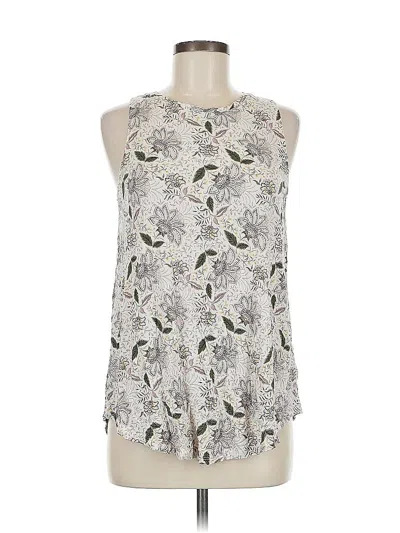 Pre-owned Old Navy Tank Top Silver Halter Neckline Tops