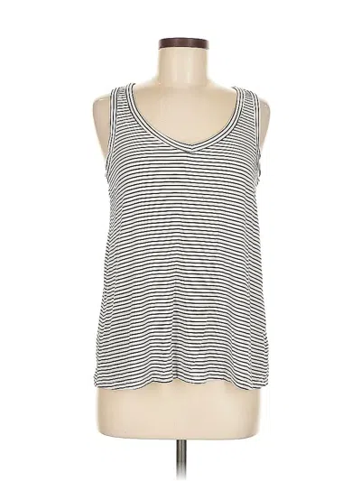 Pre-owned Old Navy Tank Top Silver Halter Neckline Tops