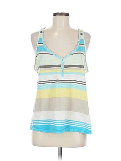 Pre-owned Old Navy Tank Top Silver Halter Neckline Tops