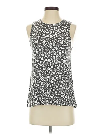 Pre-owned Old Navy Tank Top Silver Halter Neckline Tops