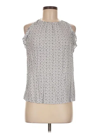 Pre-owned Old Navy Tank Top Silver Halter Neckline Tops