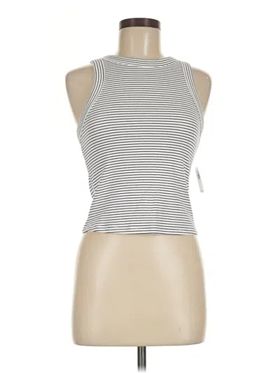 Old Navy Tank Top Silver Halter Neckline Tops