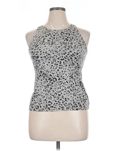 Pre-owned Old Navy Tank Top Silver Halter Neckline Tops