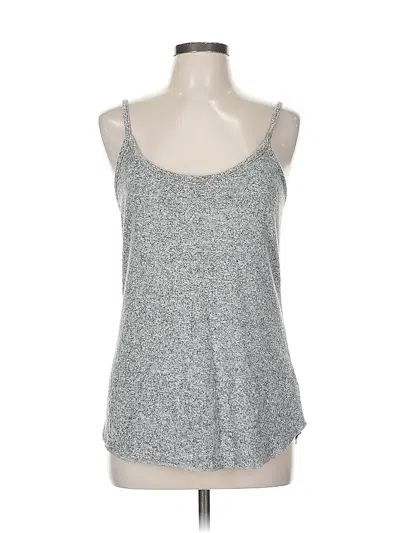 Pre-owned Old Navy Tank Top Silver Strapless Neckline Tops