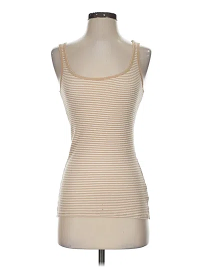 Pre-owned Old Navy Tank Top Tan Strapless Neckline Tops