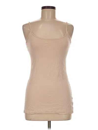 Pre-owned Old Navy Tank Top Tan Strapless Neckline Tops