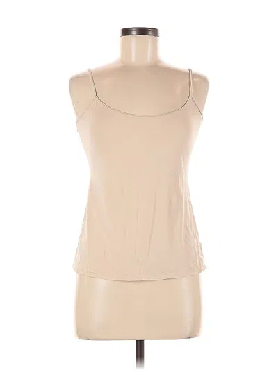 Pre-owned Old Navy Tank Top Tan Strapless Neckline Tops In Brown