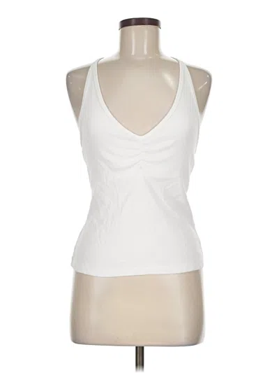 Pre-owned Old Navy Tank Top White Halter Neckline Tops