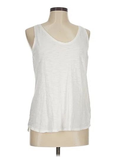 Pre-owned Old Navy Tank Top White Halter Neckline Tops