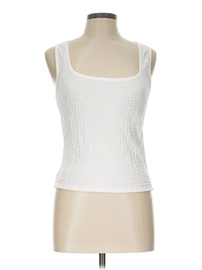 Old Navy Tank Top White Square Neckline Tops