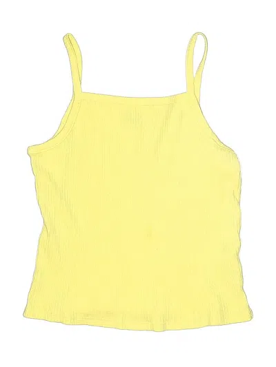 Pre-owned Old Navy Kids' Tank Top Yellow Halter Neckline Tops