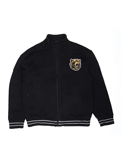 Pre-owned Old Navy Kids' Track Jacket In Black