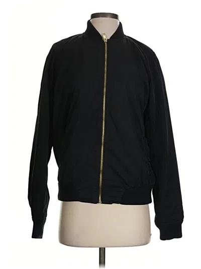 Pre-owned Old Navy Track Jacket In Black