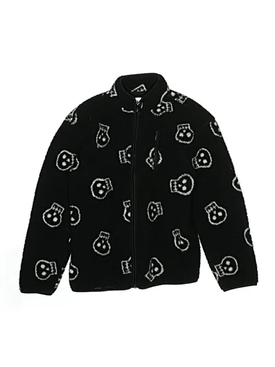 Pre-owned Old Navy Kids' Track Jacket In Black