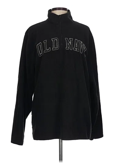 Pre-owned Old Navy Track Jacket In Black