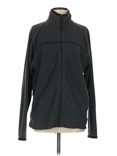 Pre-owned Old Navy Track Jacket In Gray