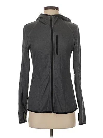 Pre-owned Old Navy Track Jacket In Gray