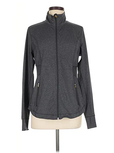 Pre-owned Old Navy Track Jacket In Gray