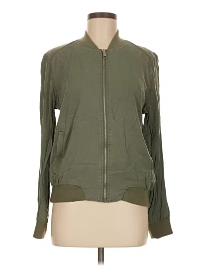 Pre-owned Old Navy Track Jacket In Green