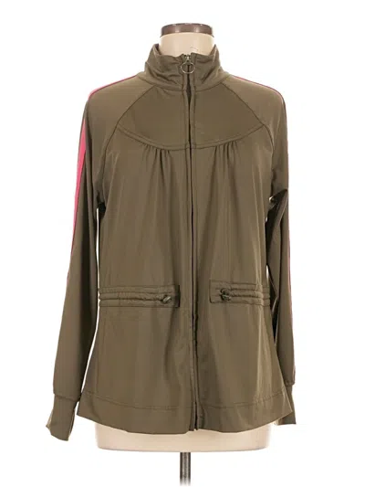 Pre-owned Old Navy Track Jacket In Green