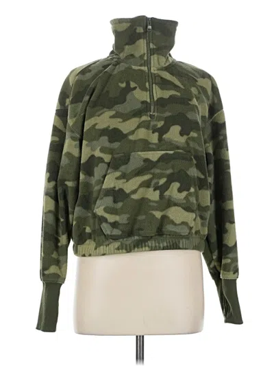 Pre-owned Old Navy Track Jacket In Green