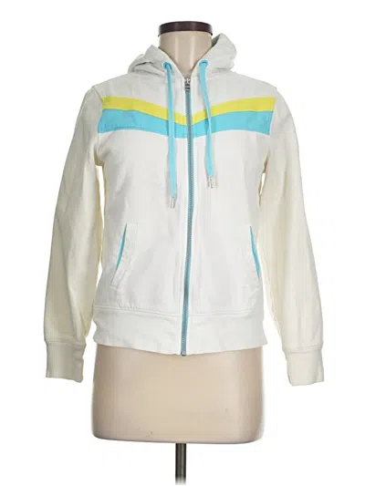 Pre-owned Old Navy Track Jacket In White