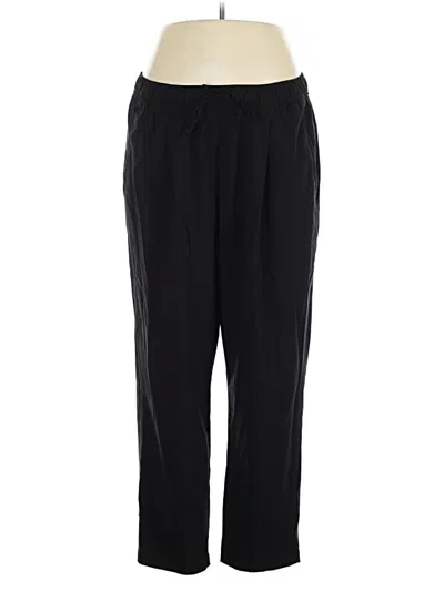 Pre-owned Old Navy Track Pants In Black