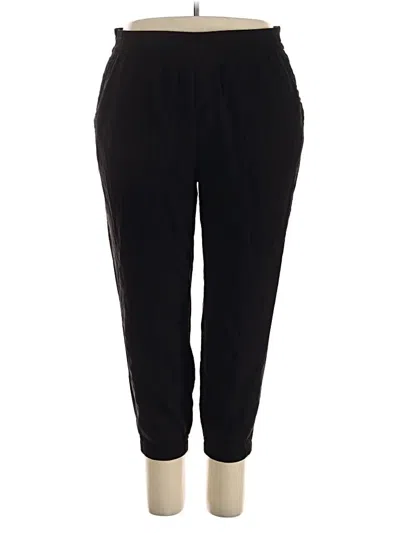 Pre-owned Old Navy Track Pants In Black