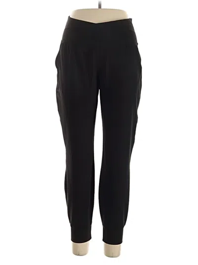 Pre-owned Old Navy Track Pants In Black