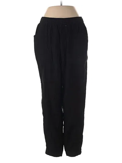 Pre-owned Old Navy Track Pants In Black