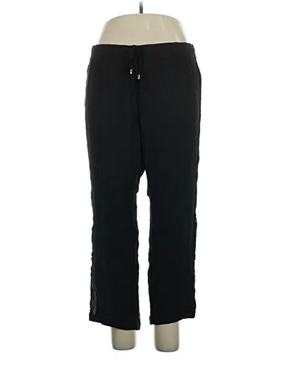Pre-owned Old Navy Track Pants In Black